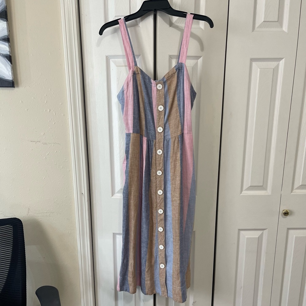 Mid-Length multi colored Cato Dress